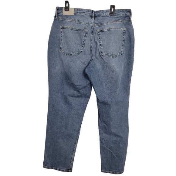 Everlane‎ The Original Cheeky Jean Sz 33 Ankle Organic Cotton Slim Straight Leg - Picture 5 of 11